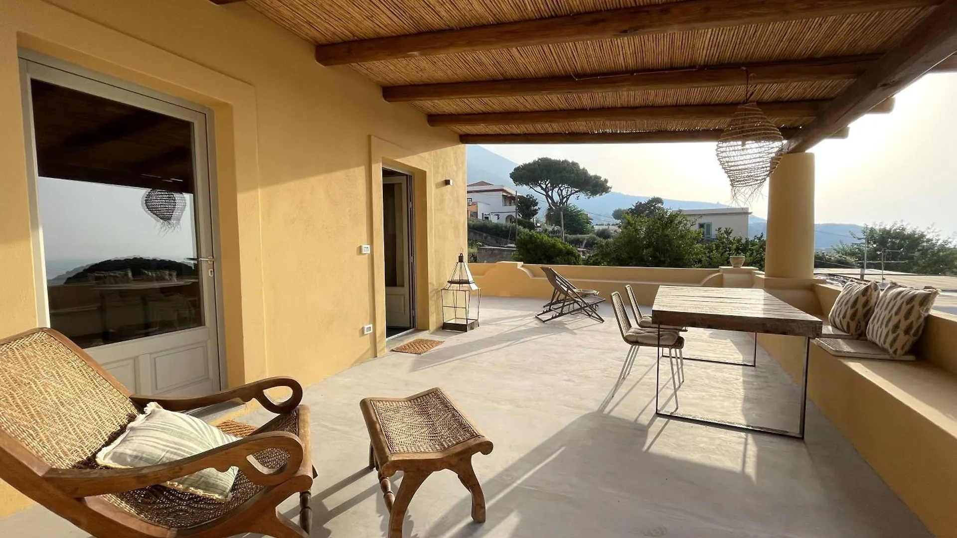 La Casuzza - Garden And Terrace Sea View Villa Malfa  Malfa (Salina)
